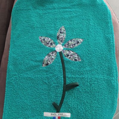 serviette élégante adulte réversible 25 euros